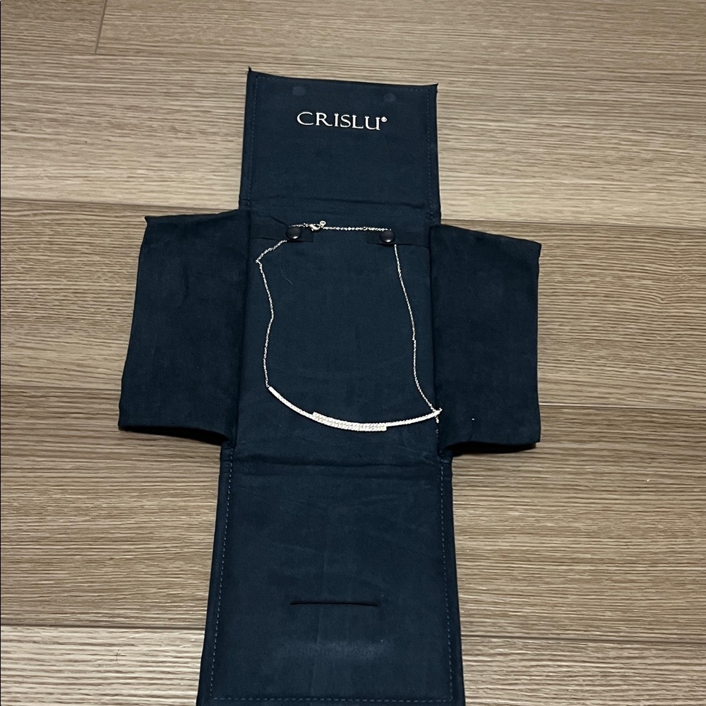 Crislu Silver Necklace
